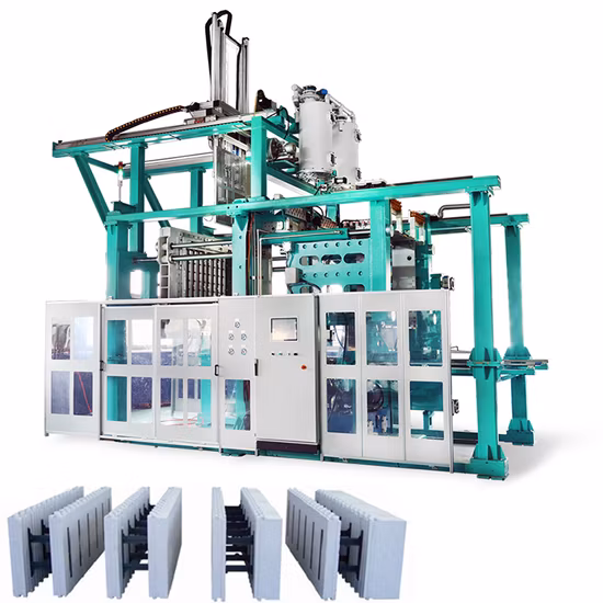 Smed Touch Mold Change EPS Foam Construction Building Block Icf Shape Moulding Machine