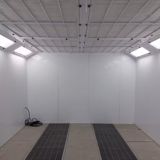 Máquina automotriz de la pintura del cuerpo del coche de la cabina de espray del coche del sitio de la pintura auto