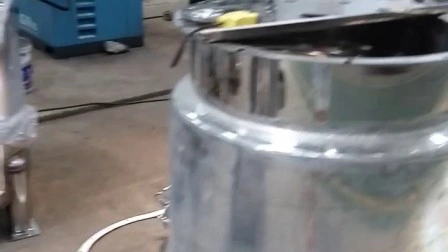 Tanque de mezcla de calentamiento de vapor de acero inoxidable de grado alimenticio