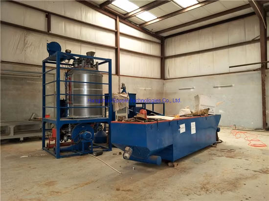 Máquina pre-expansora por lotes de EPS Máquina automática de poliestireno expandible de EPS