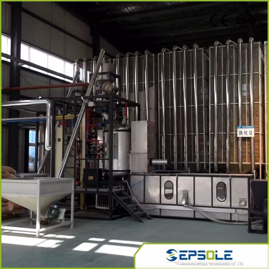 Máquina de espuma de preexpansores de tipo lote automático EPS de alta eficiencia