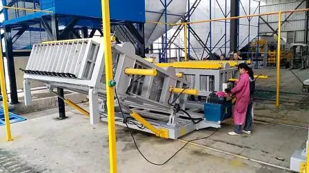 Línea de producción de paneles de pared prefabricados de cemento de espuma de poliestireno EPS Máquina de panel de pared tipo sándwich de hormigón ligero para maquinaria de construcción